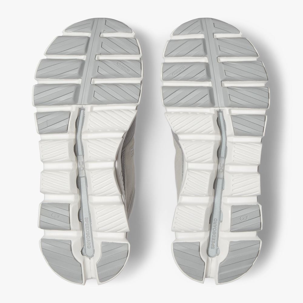 Grey Women's On Running Cloud Hi Sneakers | SMT84100JJ