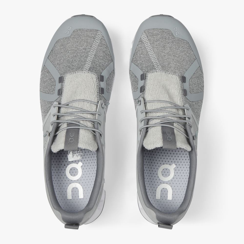 Grey Women's On Running Cloud Sneakers | ZHE4598FO