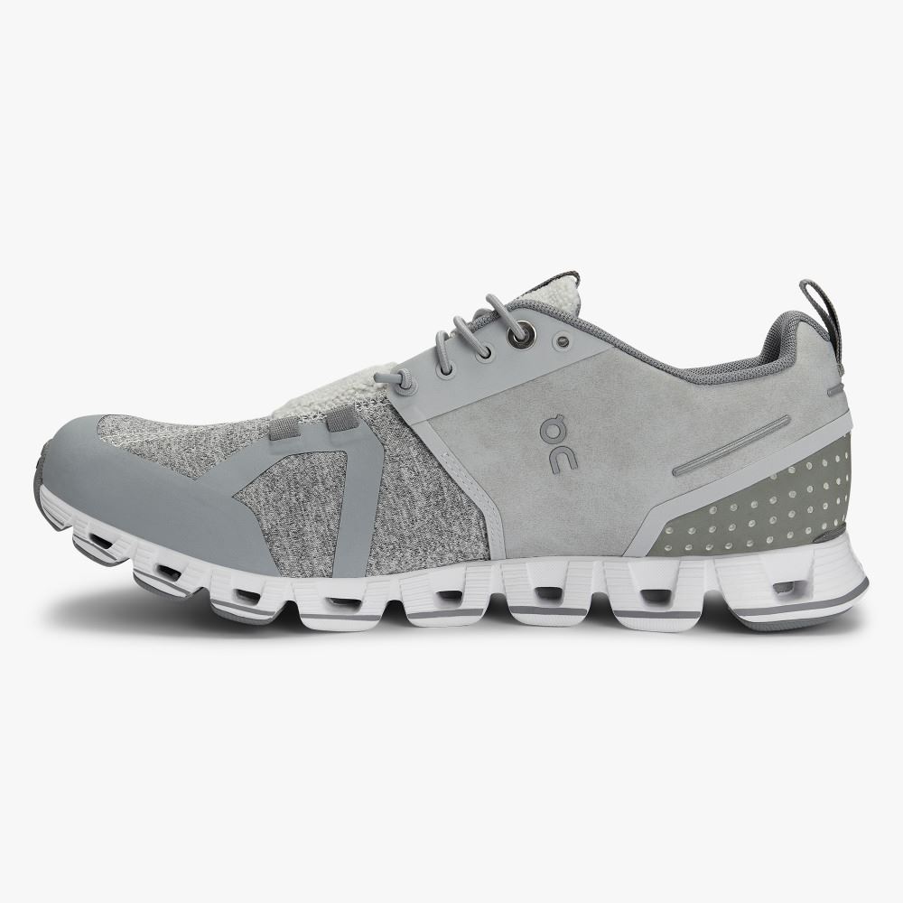 Grey Women's On Running Cloud Sneakers | ZHE4598FO