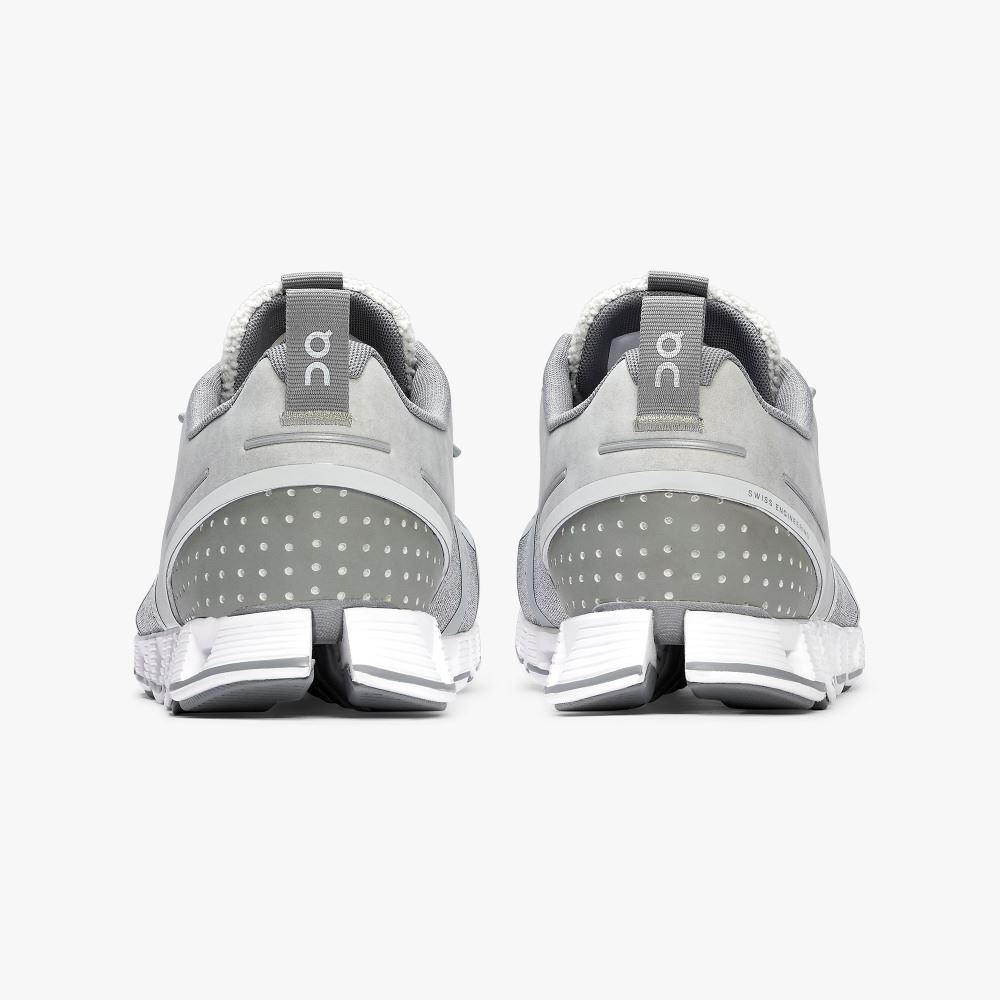 Grey Women's On Running Cloud Sneakers | ZHE4598FO