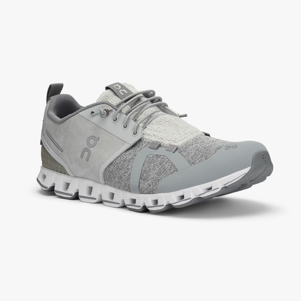 Grey Women's On Running Cloud Sneakers | ZHE4598FO