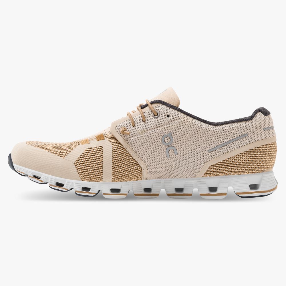 Khaki Men's On Running Cloud Sneakers | CQE4990UD
