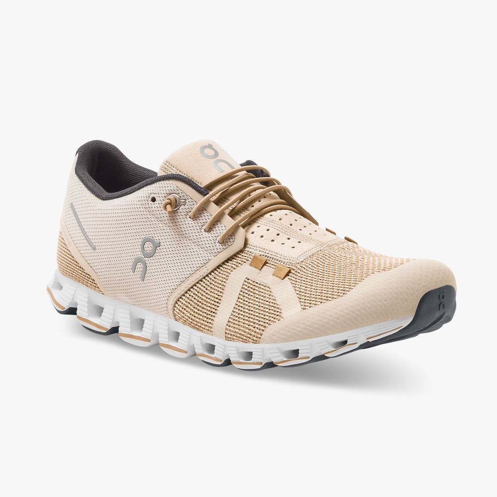 Khaki Men's On Running Cloud Sneakers | CQE4990UD