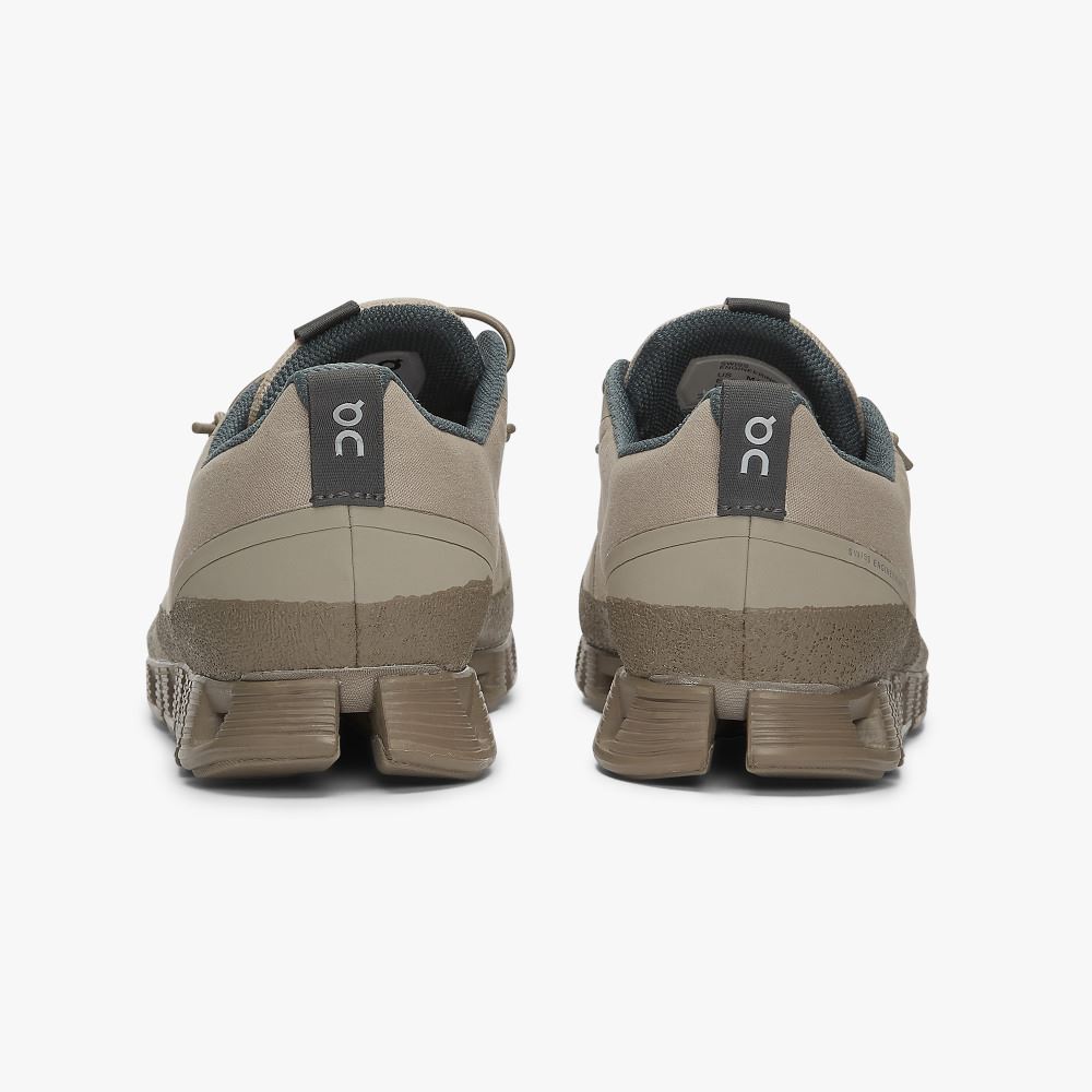 Khaki Men's On Running Cloud Sneakers | KJI5236MO