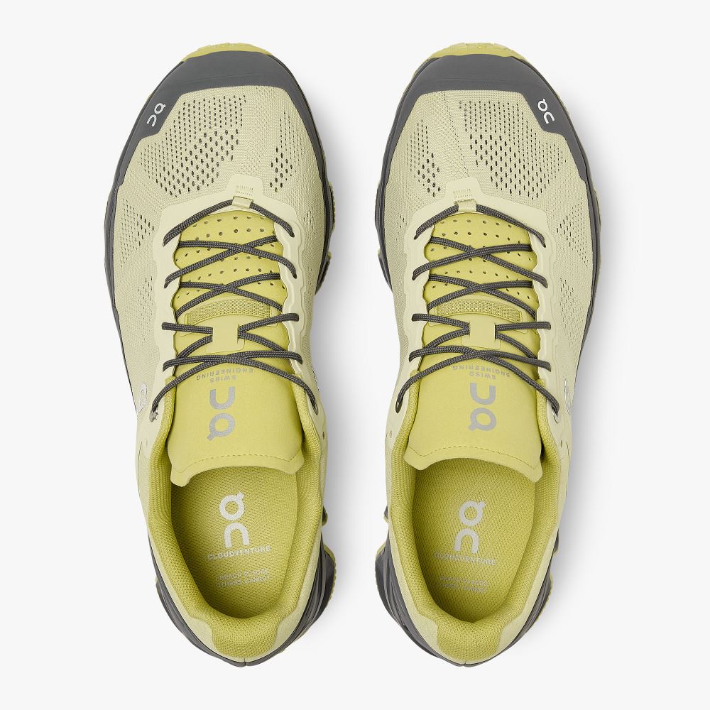 Lemon Men's On Running Cloudventure Trail Running Shoes | QFW7234NF