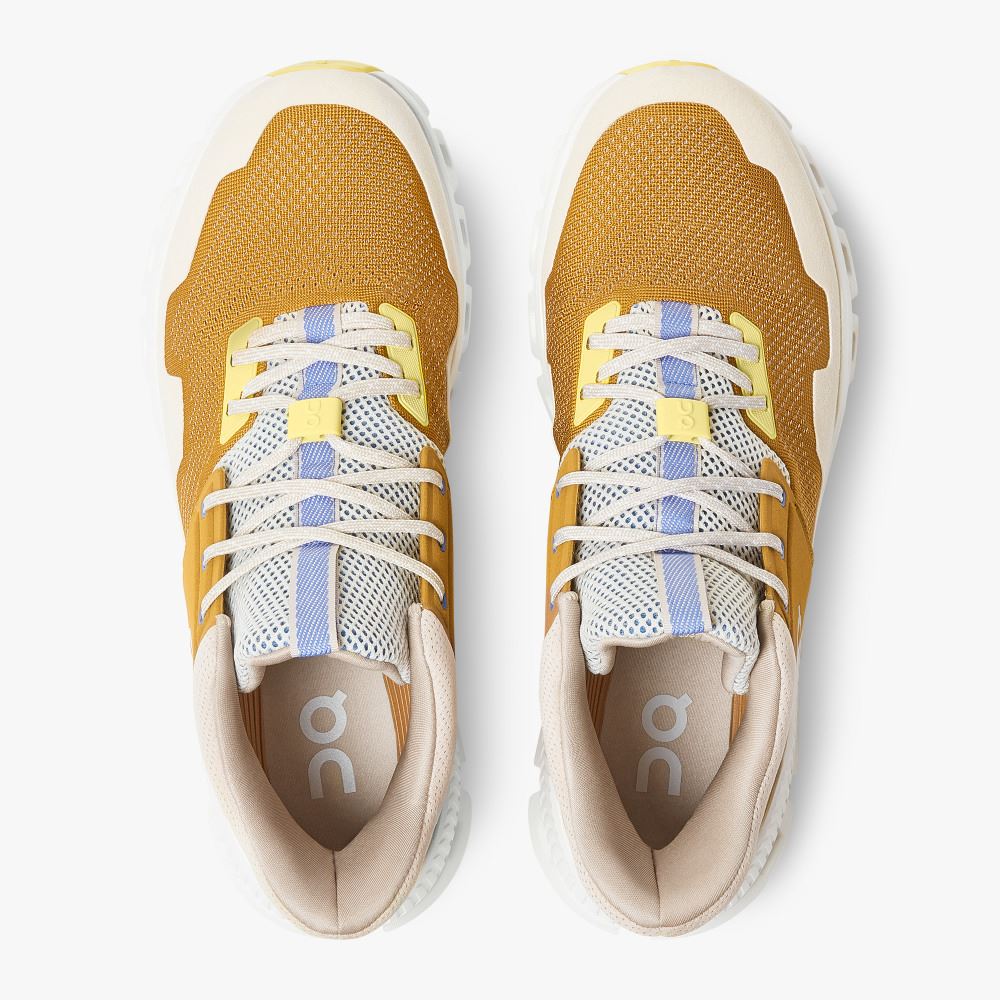 Light Brown Men's On Running Cloud Hi Sneakers | ACL9597CG