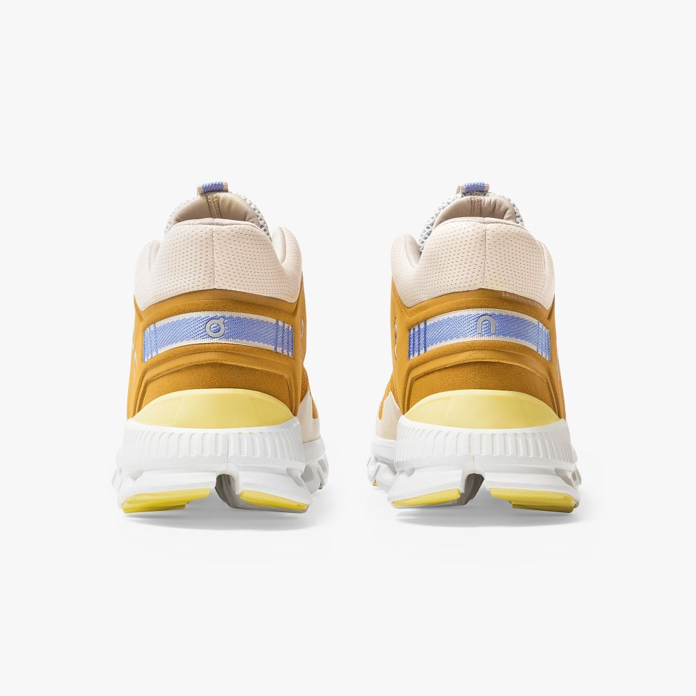 Light Brown Men's On Running Cloud Hi Sneakers | ACL9597CG
