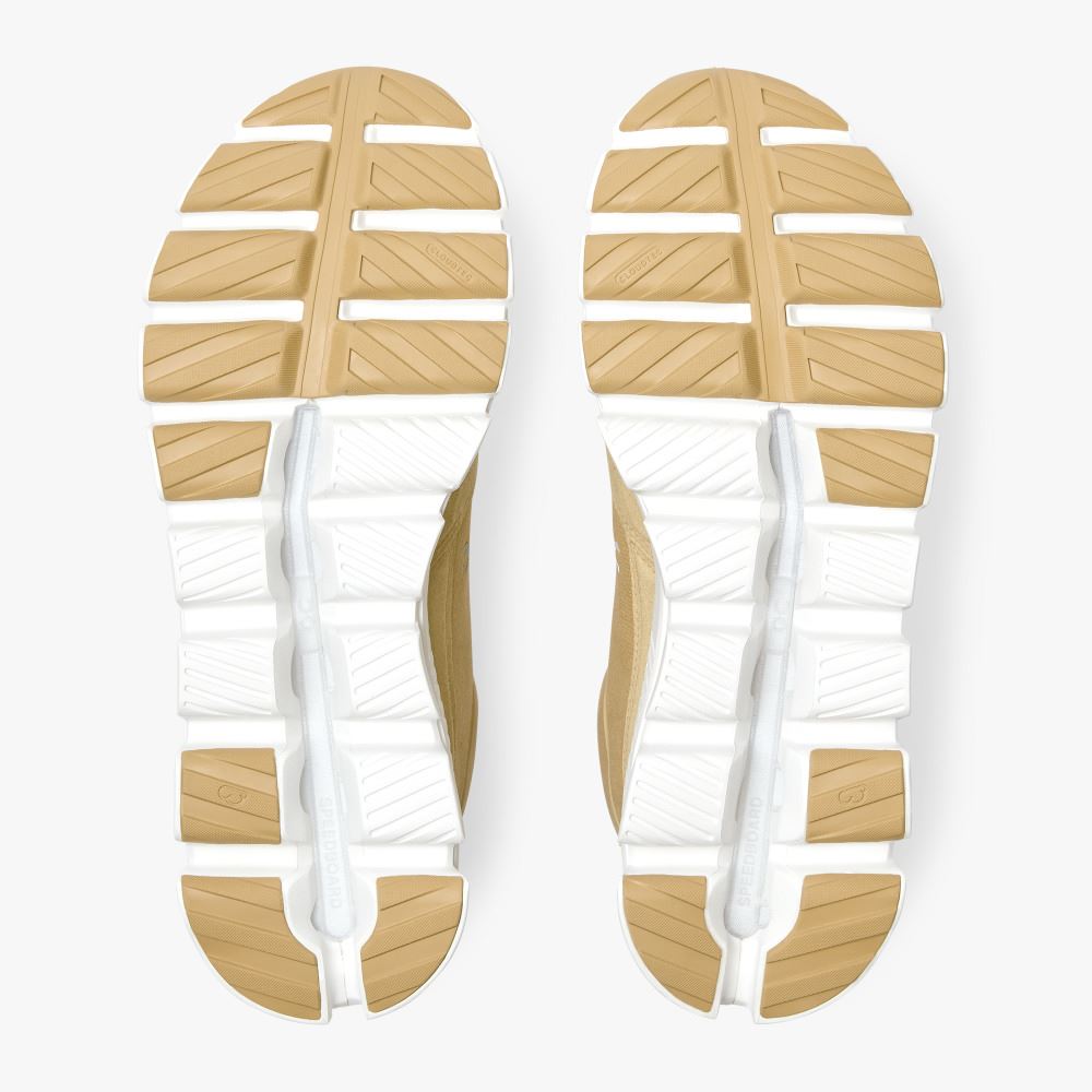 Light Brown Men's On Running Cloud Hi Sneakers | OBJ3013DJ