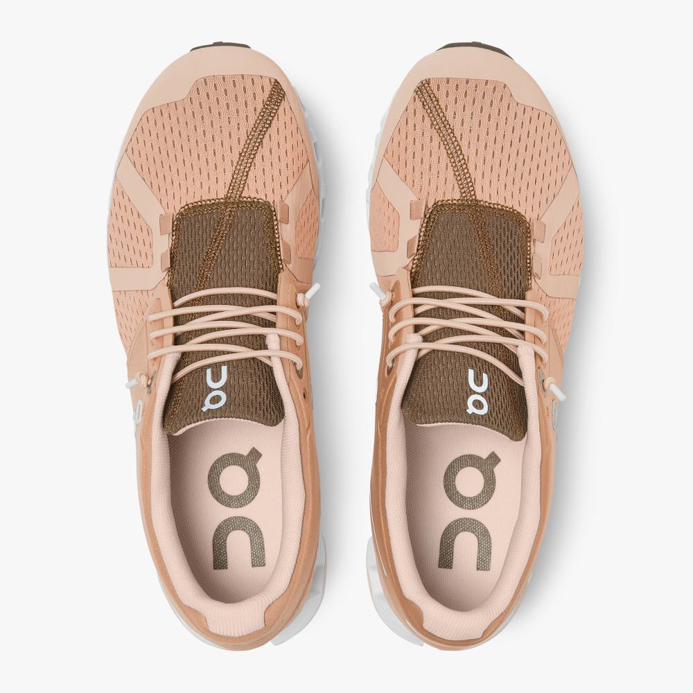 Light Brown Women's On Running Cloud Sneakers | VZW4936XZ