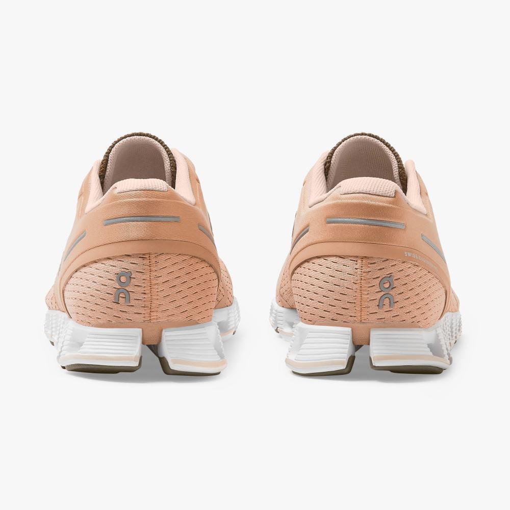 Light Brown Women's On Running Cloud Sneakers | VZW4936XZ