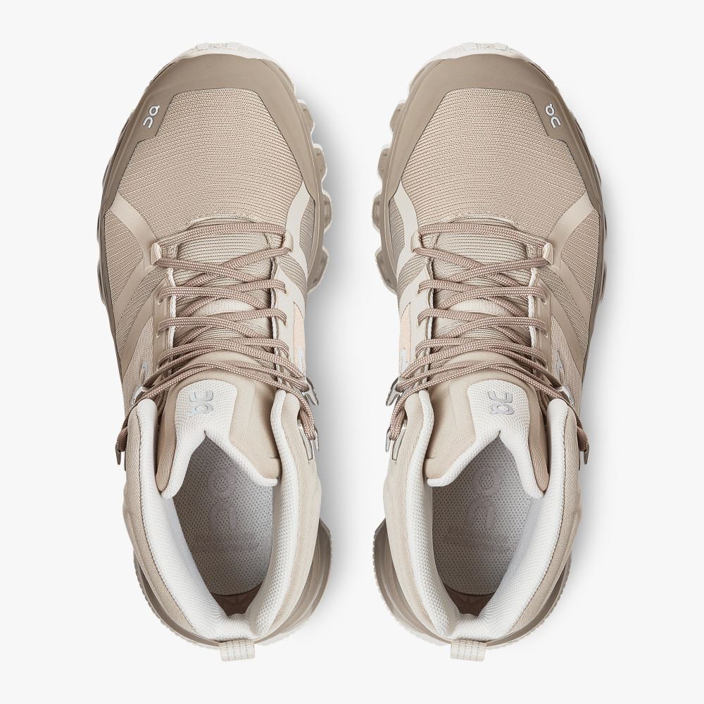 Light Brown Women's On Running Cloudrock Hiking Shoes | SYN3180ZG