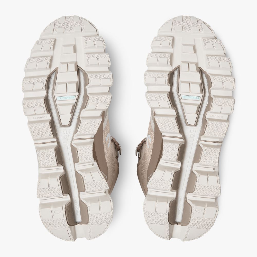 Light Brown Women's On Running Cloudrock Hiking Shoes | SYN3180ZG