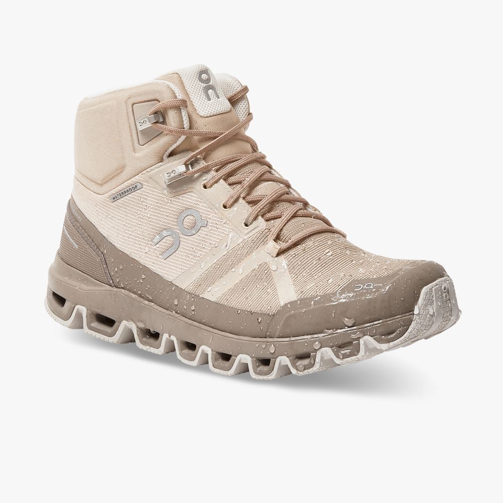 Light Brown Women's On Running Cloudrock Hiking Shoes | SYN3180ZG