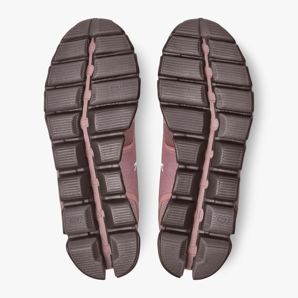 Light Burgundy Women's On Running Cloud Sneakers | QAE2047DL