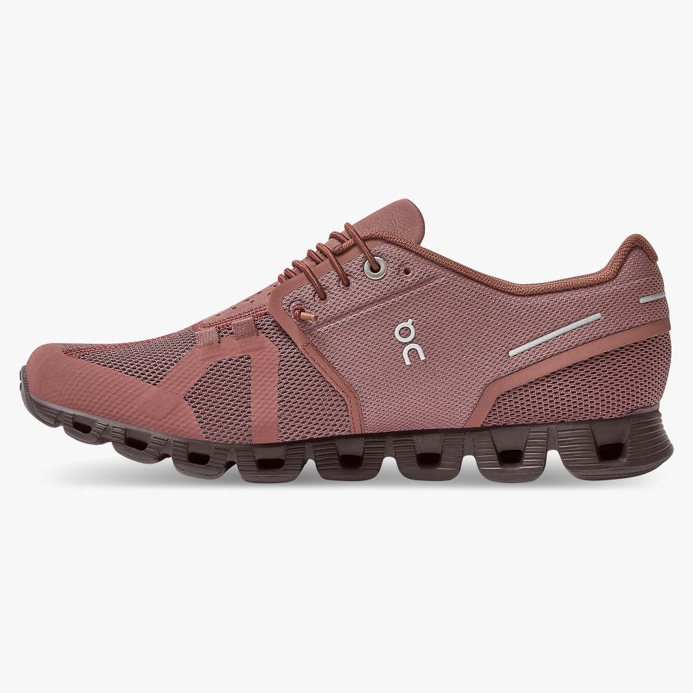 Light Burgundy Women's On Running Cloud Sneakers | QAE2047DL