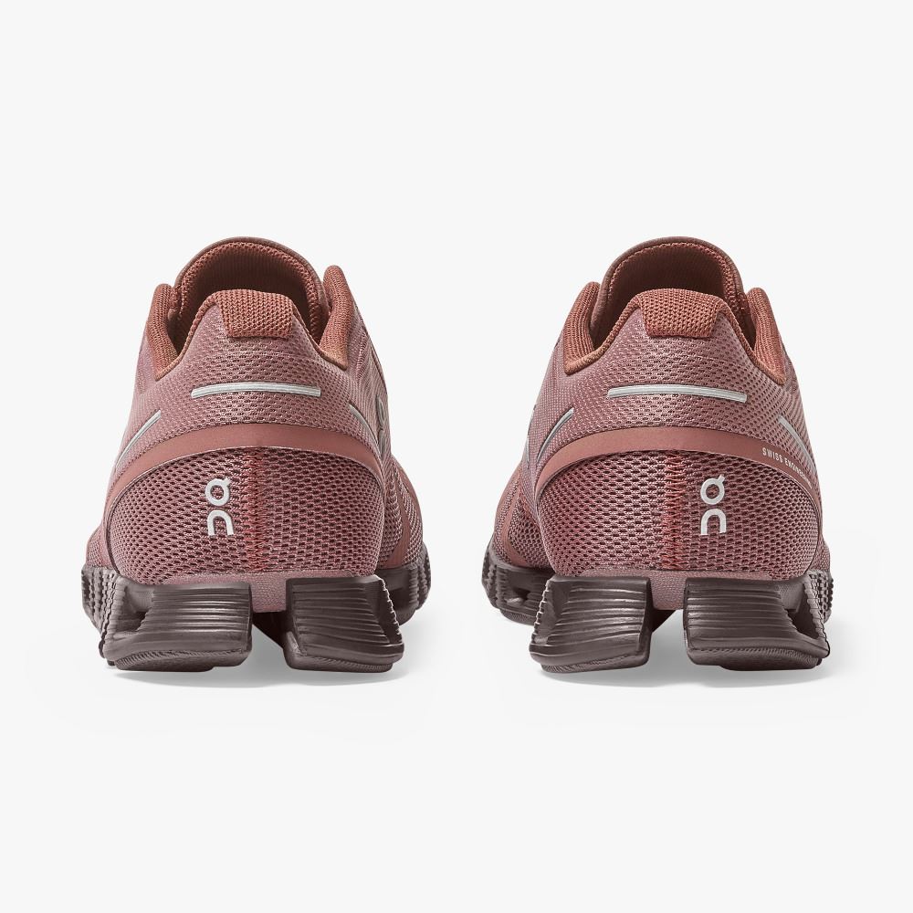 Light Burgundy Women's On Running Cloud Sneakers | QAE2047DL