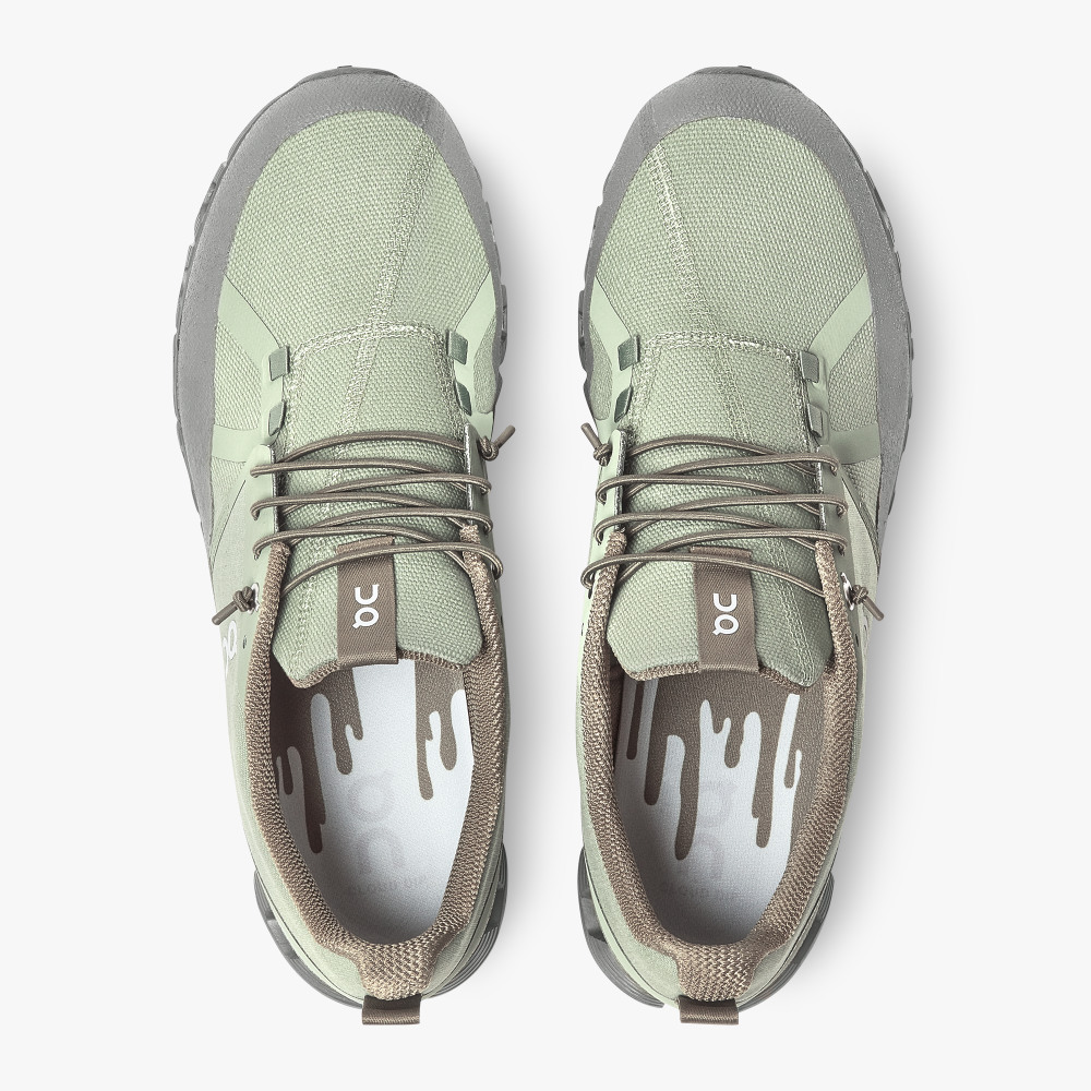 Light Green Men's On Running Cloud Sneakers | BAV9271SR