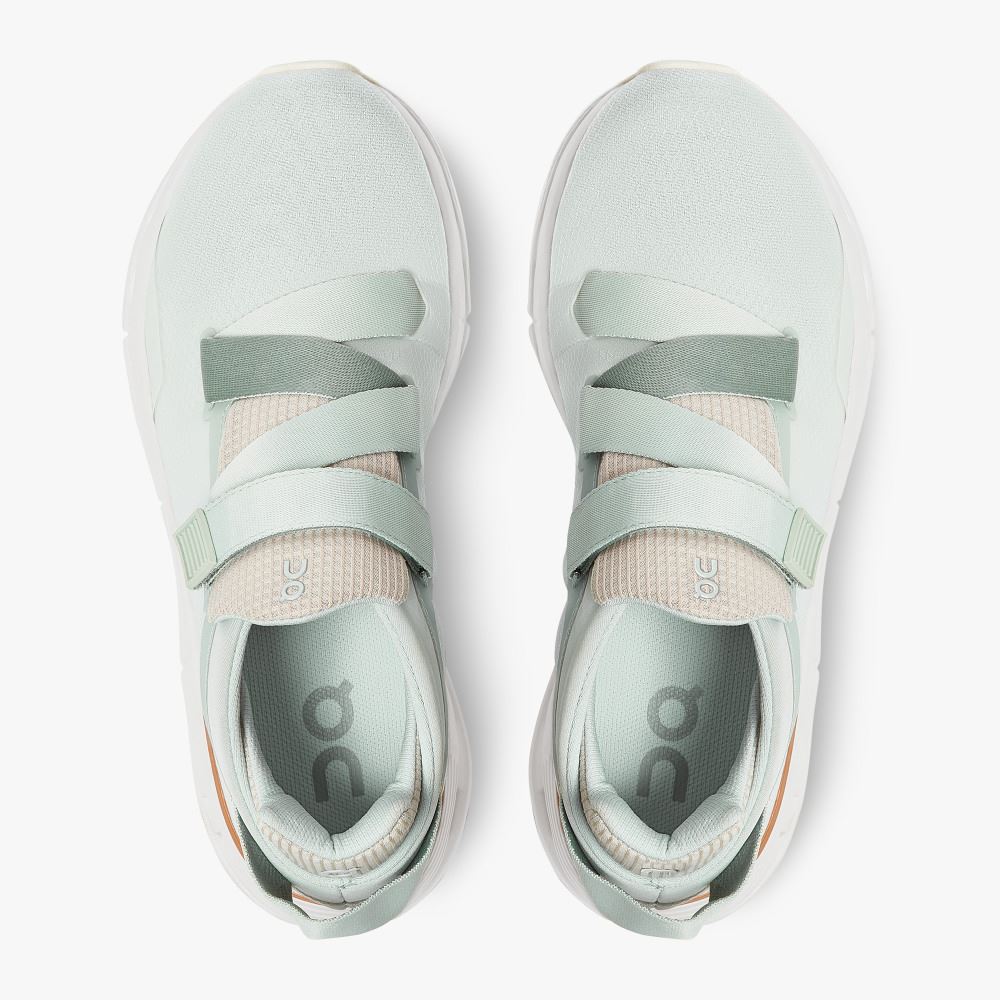 Light Green Women's On Running Cloudnova Sneakers | DDM2132UK