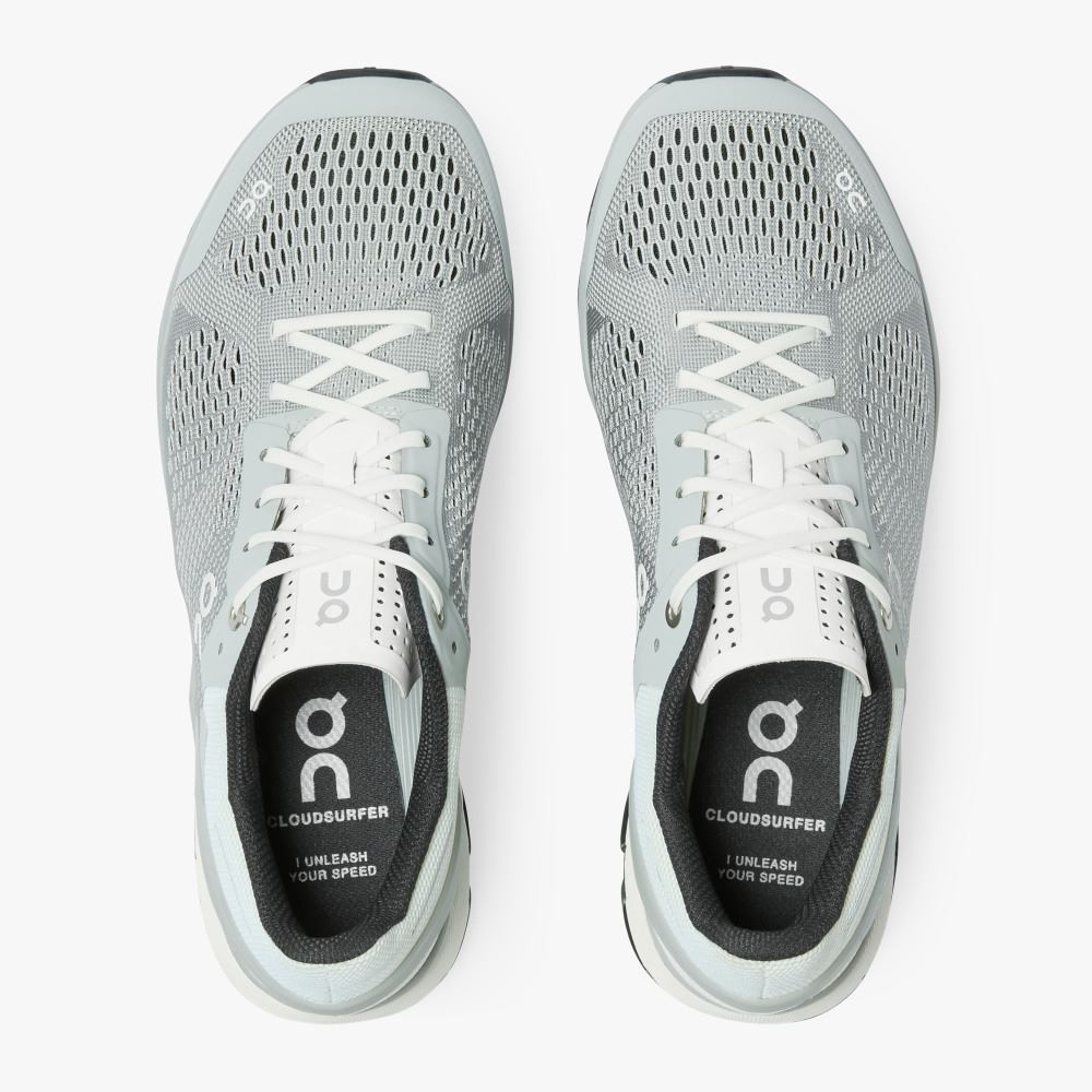 Light Green Women's On Running Cloudsurfer Road Running Shoes | JQI2077DI