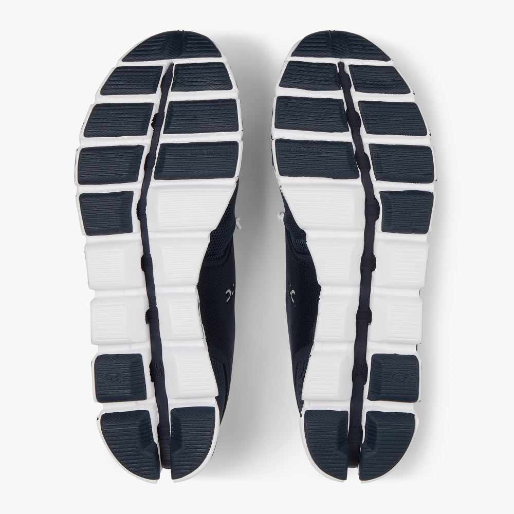 Navy Men's On Running Cloud Sneakers | GVE63OT