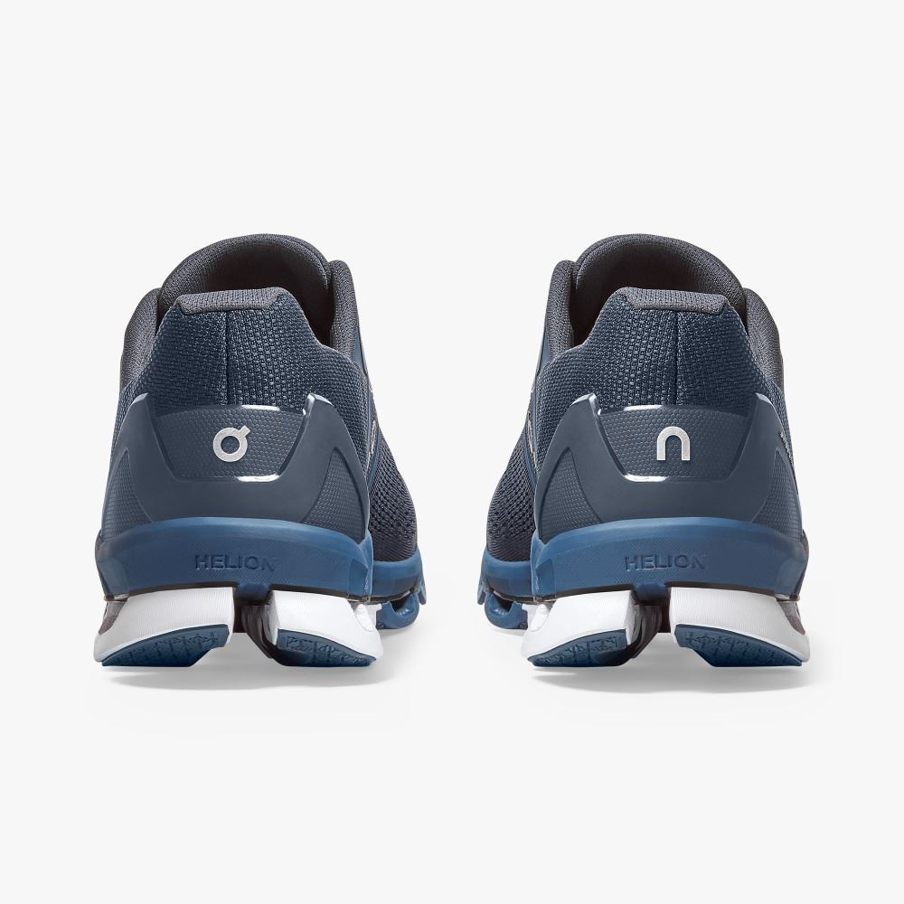 Navy Men's On Running Cloudace Road Running Shoes | RGW9168BQ
