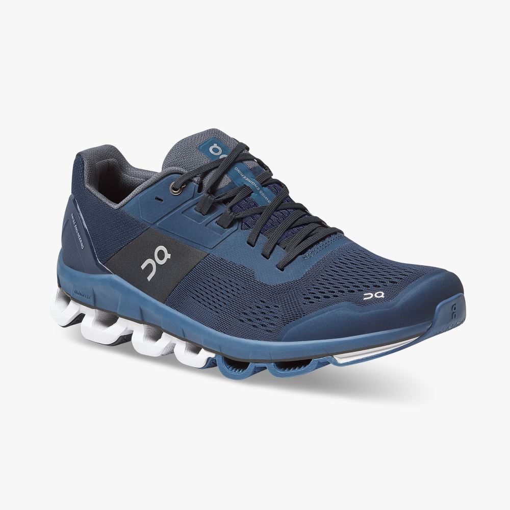 Navy Men's On Running Cloudace Road Running Shoes | RGW9168BQ