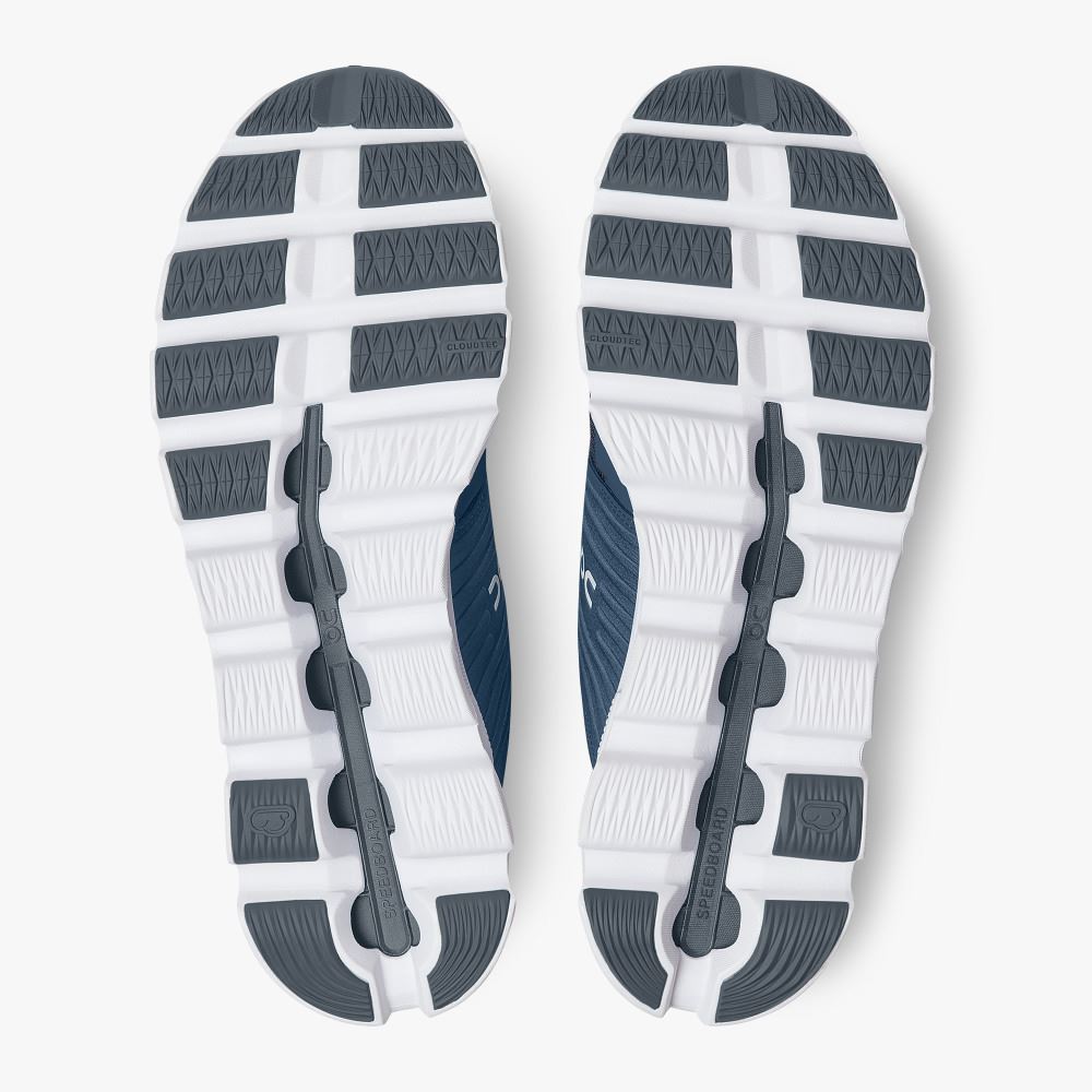 Navy Men's On Running Cloudswift Road Running Shoes | QLI8728SV