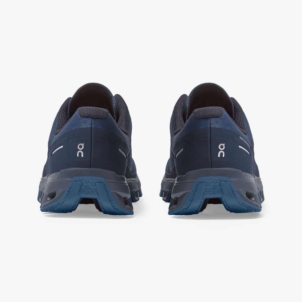 Navy Women's On Running Cloudventure Trail Running Shoes | LCA2539VR