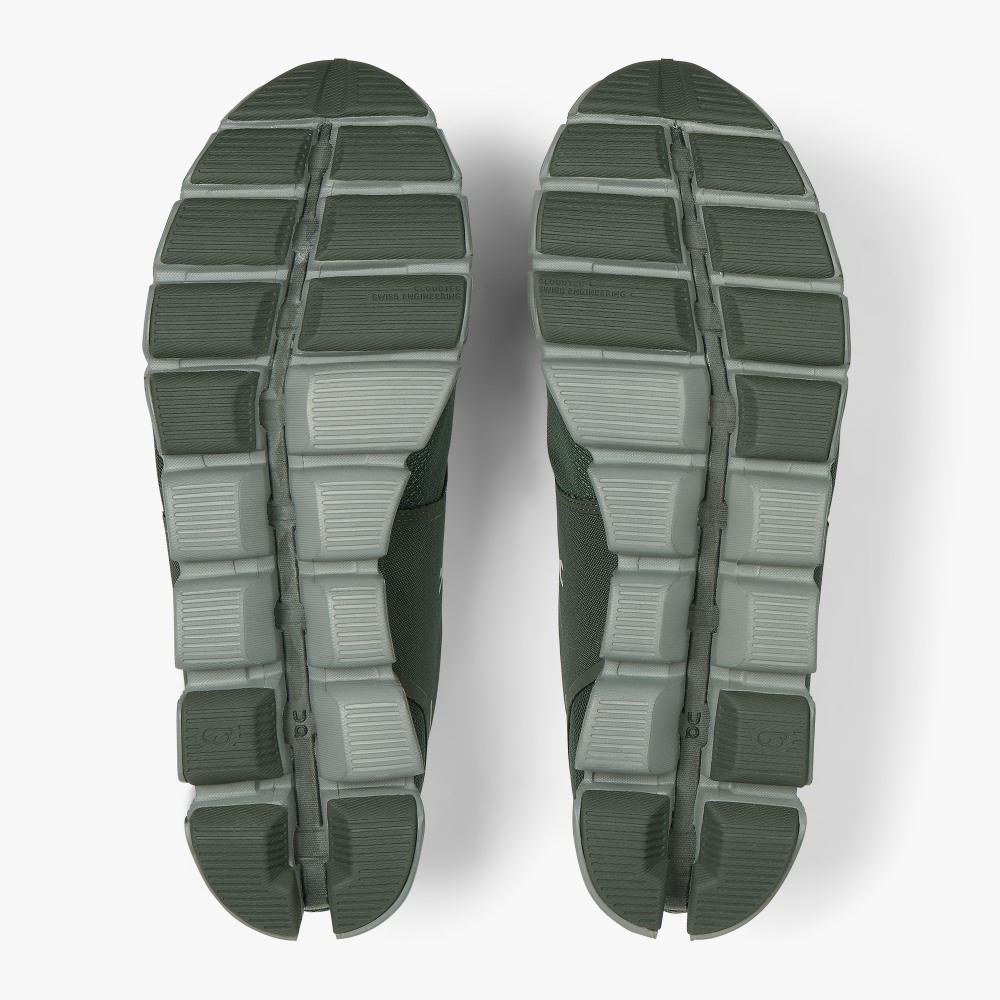 Olive Men's On Running Cloud Sneakers | CZX604XQ