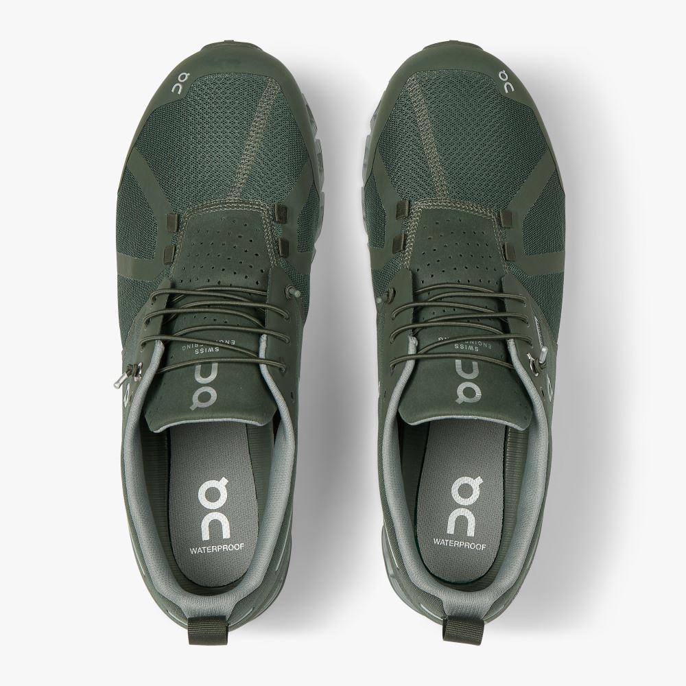 Olive Men's On Running Cloud Sneakers | CZX604XQ