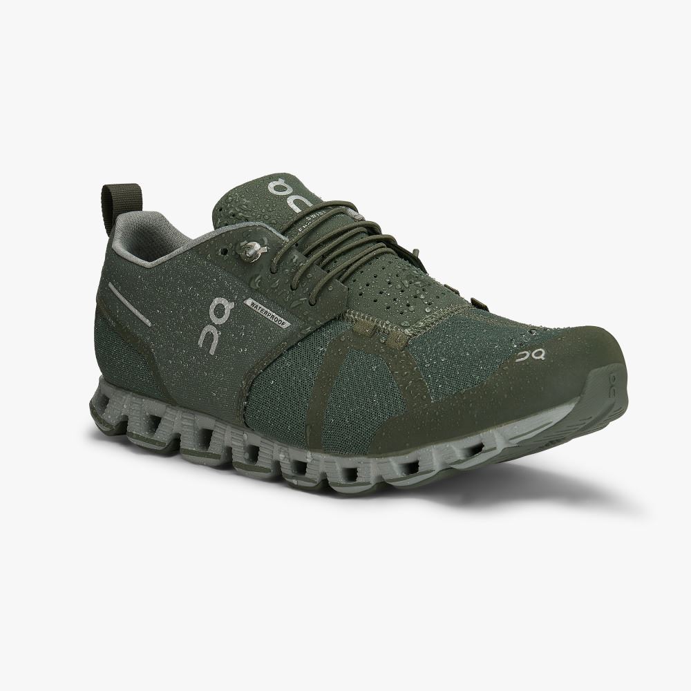 Olive Men's On Running Cloud Sneakers | CZX604XQ