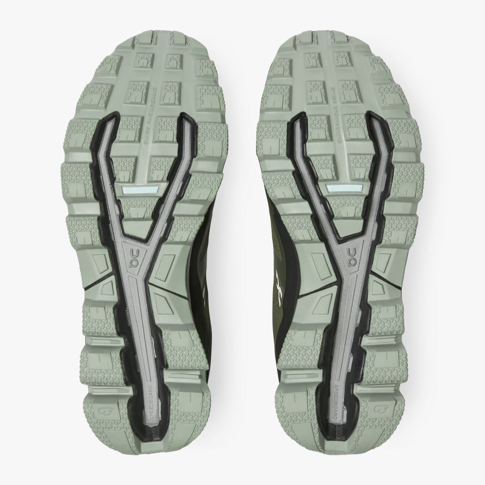 Olive Men's On Running Cloudventure Trail Running Shoes | WFZ3963RU