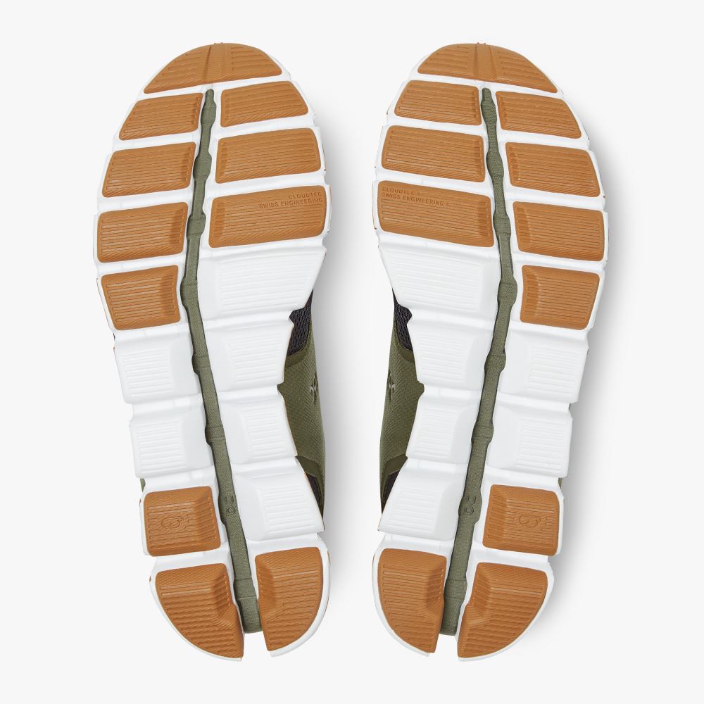Olive Navy Women's On Running Cloud Sneakers | JLG8466TE