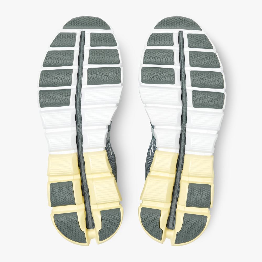 Olive Women's On Running Cloudflow Road Running Shoes | ETY5824LC