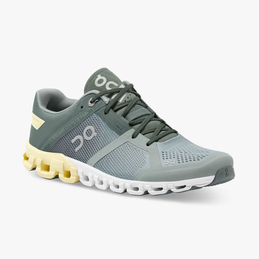 Olive Women's On Running Cloudflow Road Running Shoes | ETY5824LC