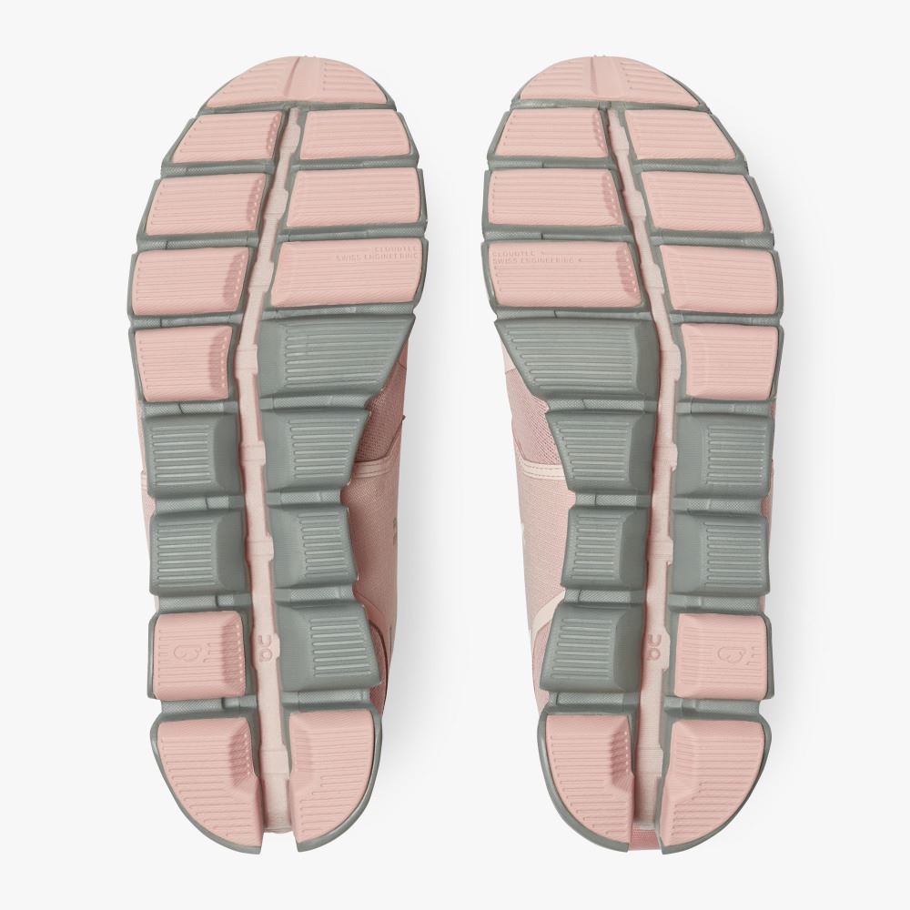 Pink Women's On Running Cloud Sneakers | YII3456JV