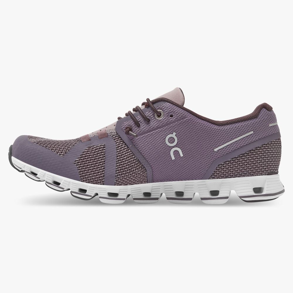 Purple Women's On Running Cloud Sneakers | IUA5031NB