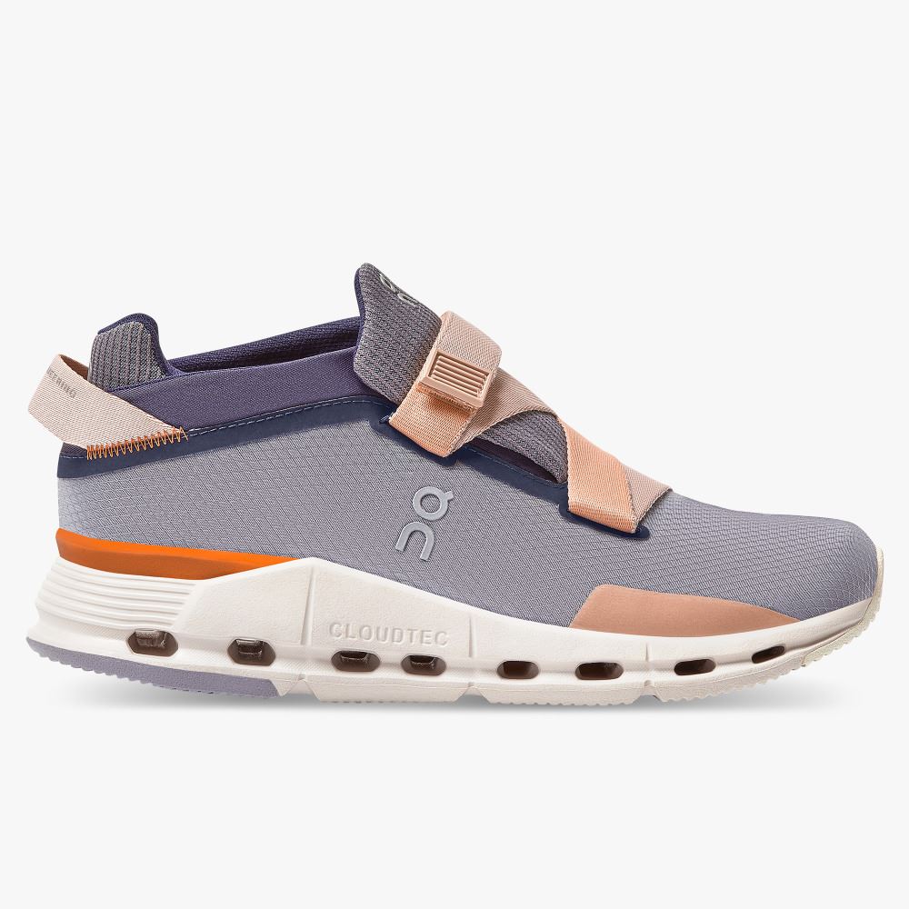 Purple Women\'s On Running Cloudnova Sneakers | LVZ3915VR