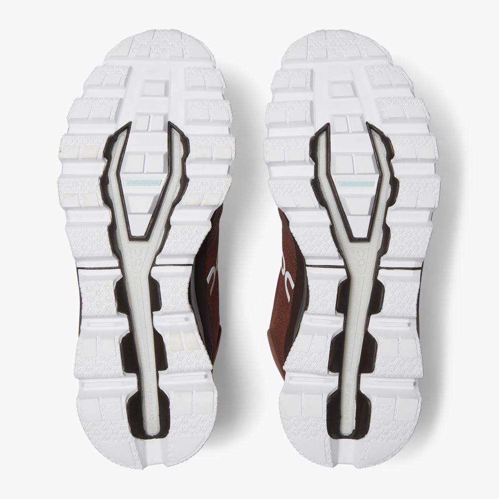Red Men's On Running Cloudrock Hiking Shoes | ESL6931JC