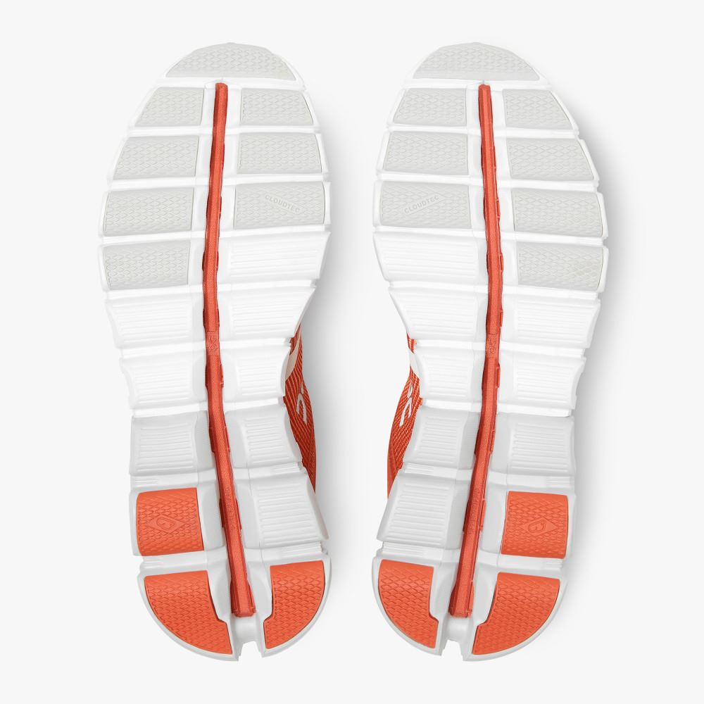 Red Women's On Running Cloudflow Road Running Shoes | AWQ729VH