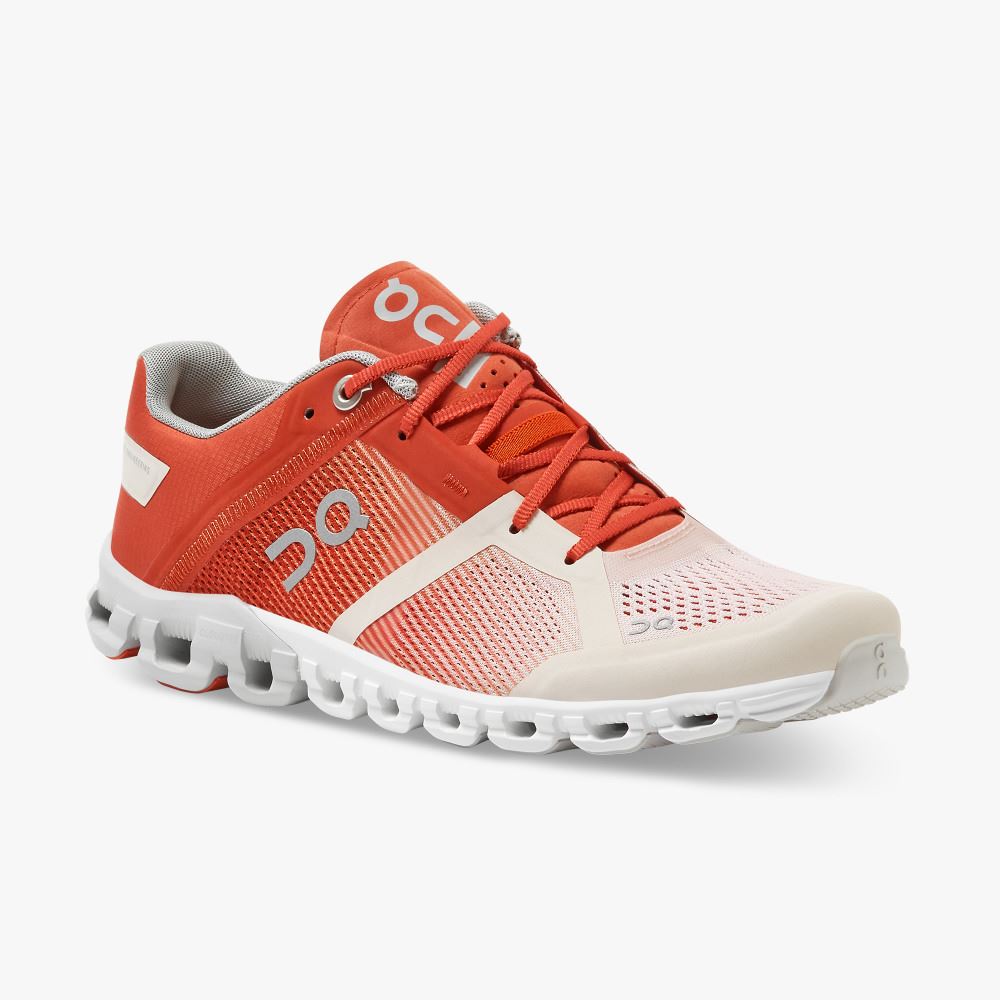 Red Women's On Running Cloudflow Road Running Shoes | AWQ729VH