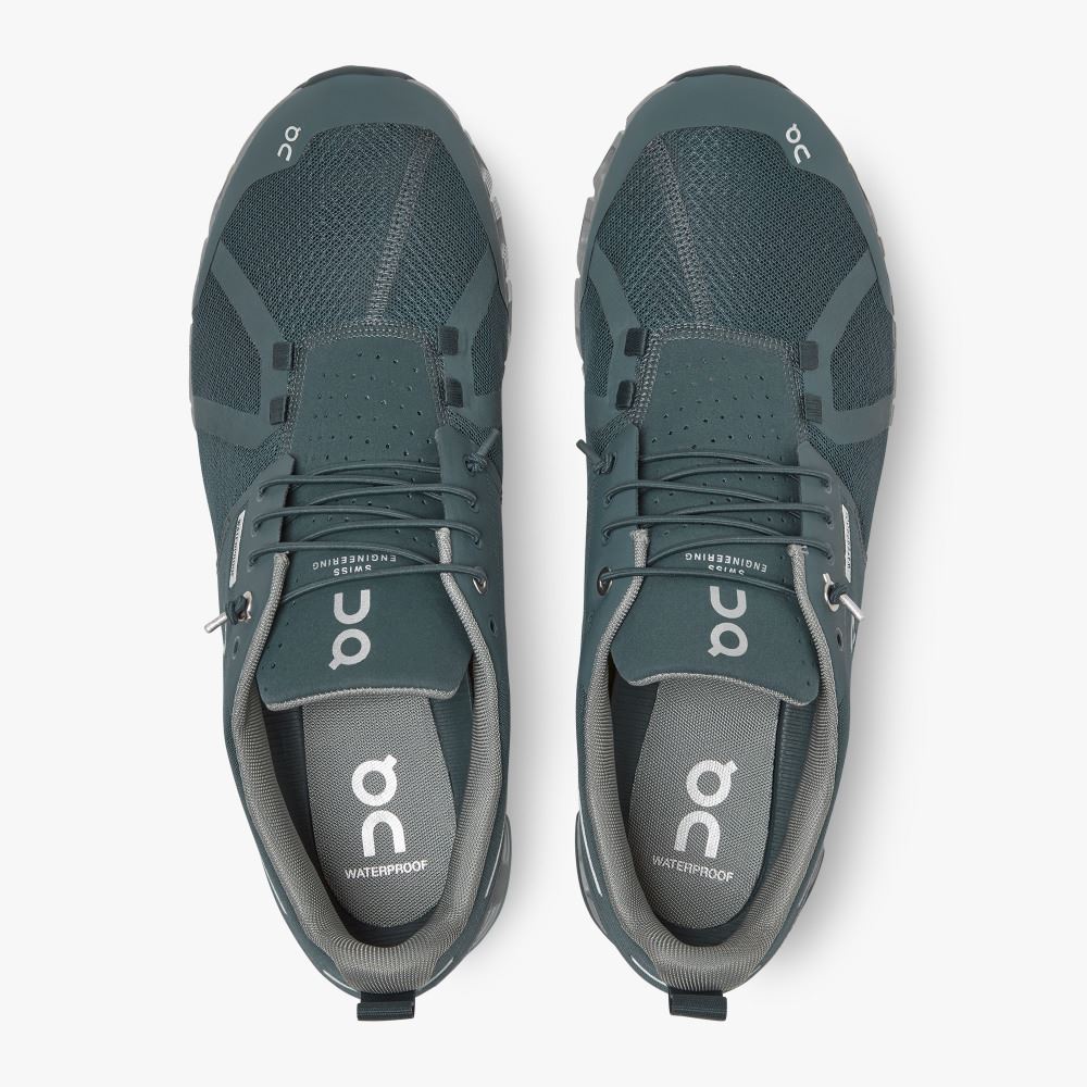 Turquoise Men's On Running Cloud Sneakers | NYQ8264GK