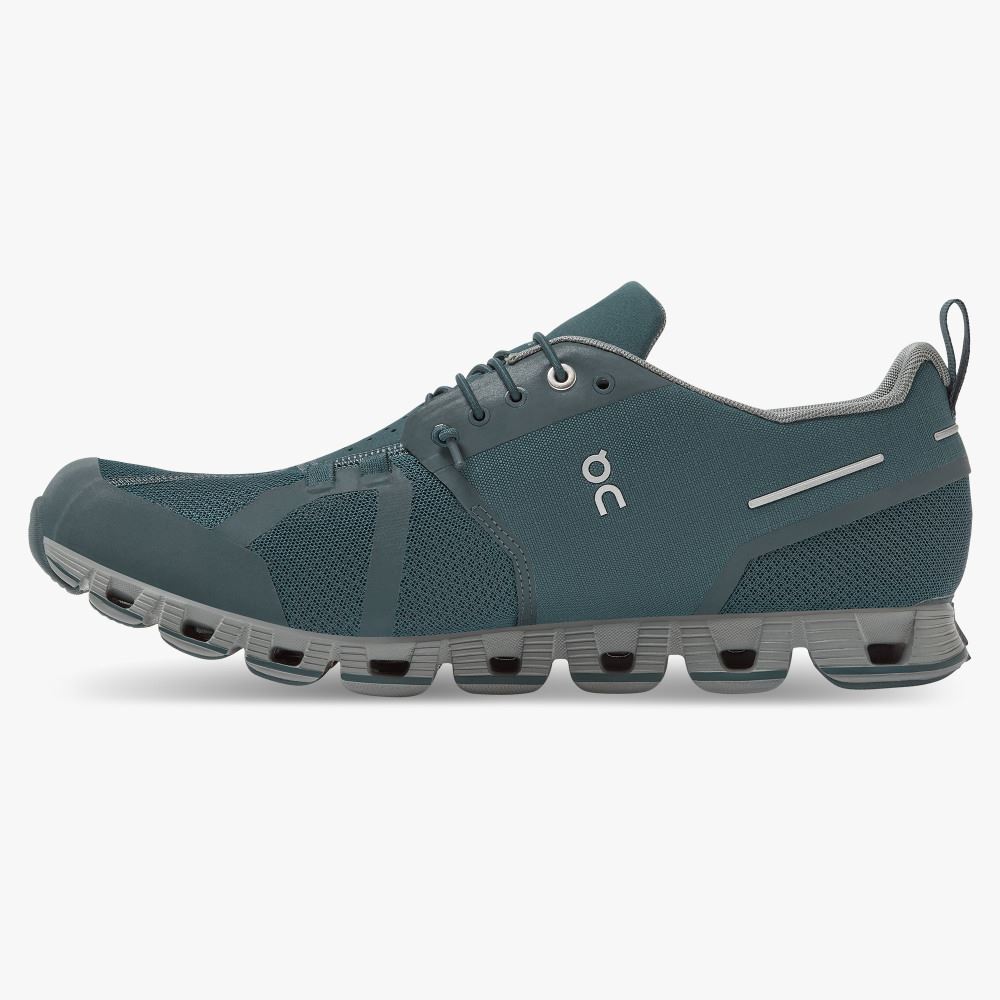 Turquoise Men's On Running Cloud Sneakers | NYQ8264GK