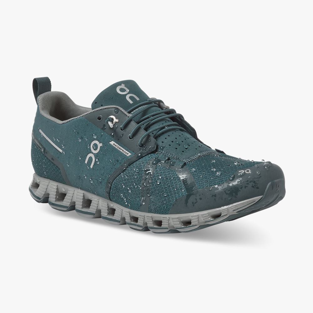 Turquoise Men's On Running Cloud Sneakers | NYQ8264GK