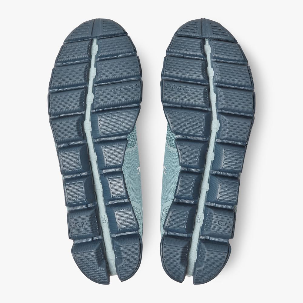 Turquoise Men's On Running Cloud Sneakers | RXS2183DR