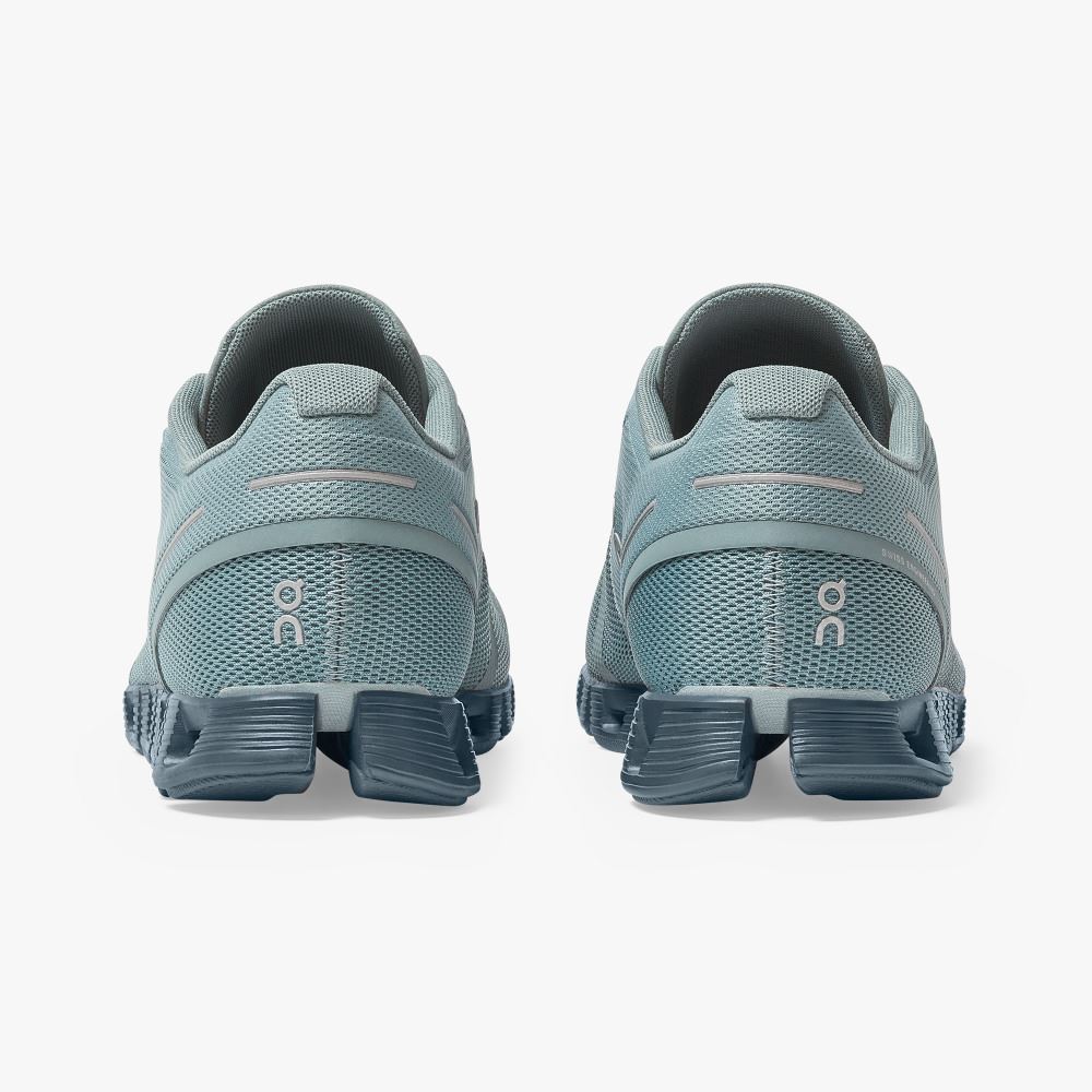 Turquoise Men's On Running Cloud Sneakers | RXS2183DR