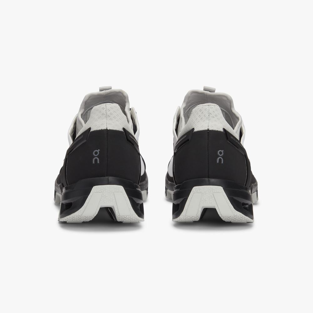 White Black Men's On Running Cloudventure Trail Running Shoes | TKY2889HQ
