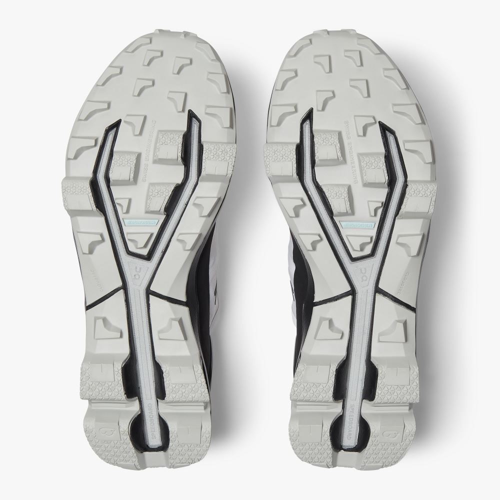 White Black Women's On Running Cloudventure Trail Running Shoes | CTG4895LG