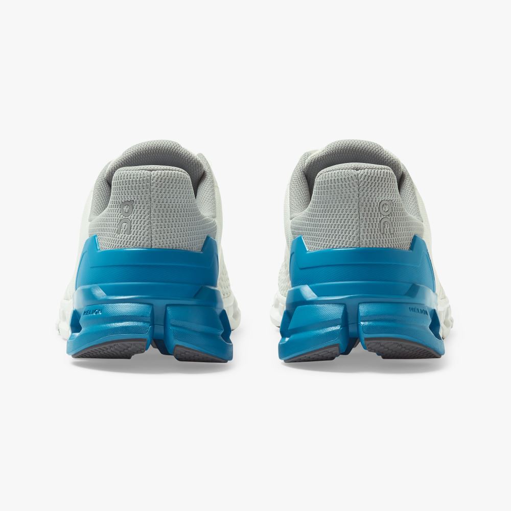 White Blue Men's On Running Cloudflyer Road Running Shoes | UQH549JW