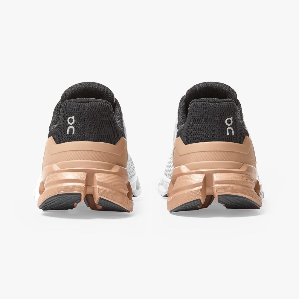White Gold Women's On Running Cloudflyer Road Running Shoes | LFD9559AL
